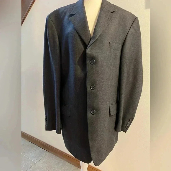 Andrew Fezza New York | wool & cashmere men’s jacket. Size: 44 - Picture 13 of 14